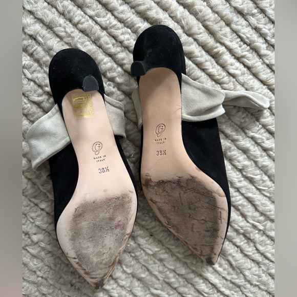 M. Gemi “Le Lasso” Suede Mule - Picture 2 of 4